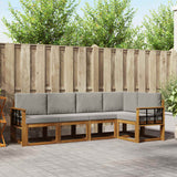 vidaXL Sofa Set 5 Pieces Natural