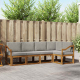 vidaXL Sofa Set 5 Pieces Natural