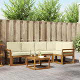 vidaXL Bankstel 6 pcs Naturel Massief Acacia Hout