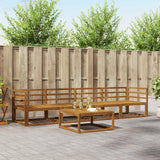 vidaXL Buiten bank set 5 pcs Naturel Massief Acacia Hout