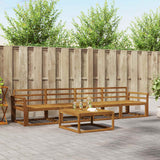 vidaXL Buiten bank set 5 pcs Naturel Massief Acacia Hout