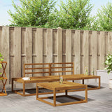 vidaXL Buiten bank set 3 Stuk Naturel Massief Acacia Hout