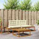 vidaXL Buiten bank set 3 Stuk Naturel Massief Acacia Hout