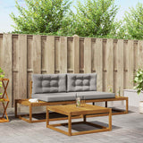 vidaXL Buiten bank set 3 Stuk Naturel Massief Acacia Hout