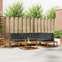 vidaXL Buiten bank set 5 Stuk Naturel Massief Acacia Hout