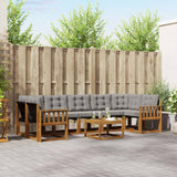 vidaXL Ensemble de banque de construction avec ustensiles 8 pcs Naturel et Crème