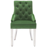 vidaXL Eetkamerstoelen 2 st fluweel geel