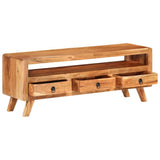 vidaXL Tv-meubel 110x30x40 cm massief gerecycled hout meerkleurig