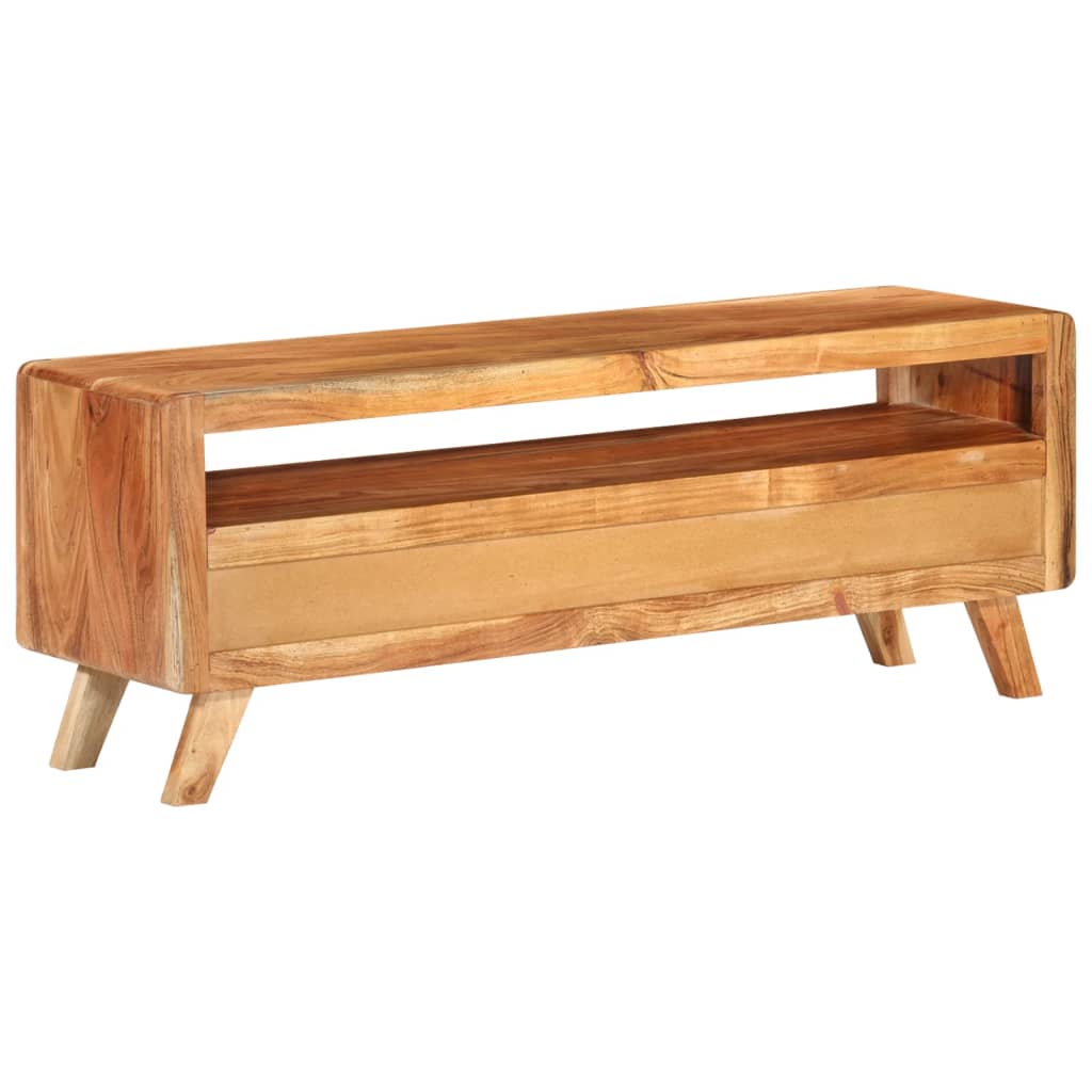vidaXL Tv-meubel 110x30x40 cm massief gerecycled hout meerkleurig