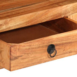vidaXL Tv-meubel 110x30x40 cm massief gerecycled hout meerkleurig