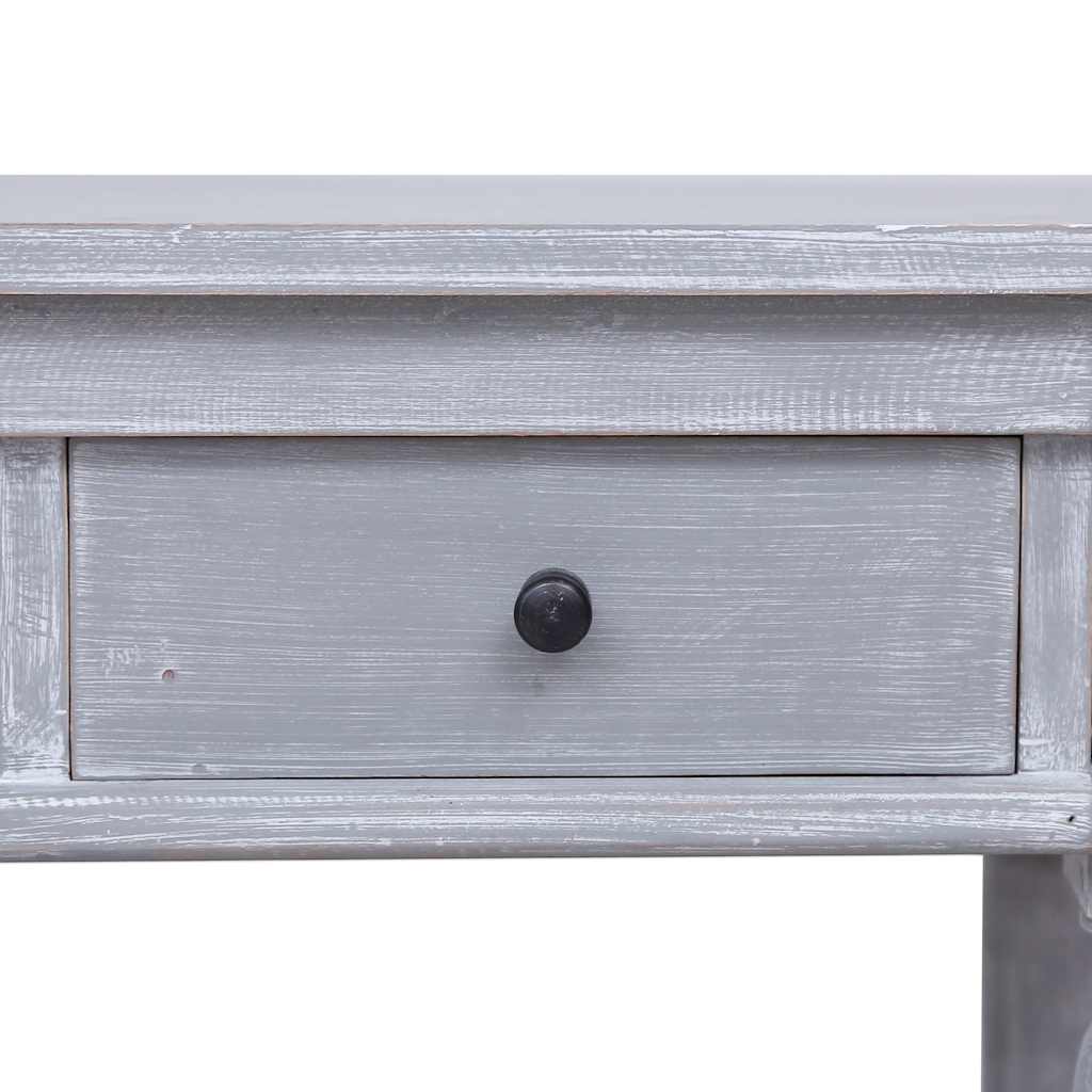 vidaXL Bureau 115x50x78 cm massief mahoniehout