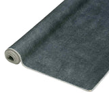 vidaXL Washable Foldable Runner Rug 80x300 cm Polyester Anthracite
