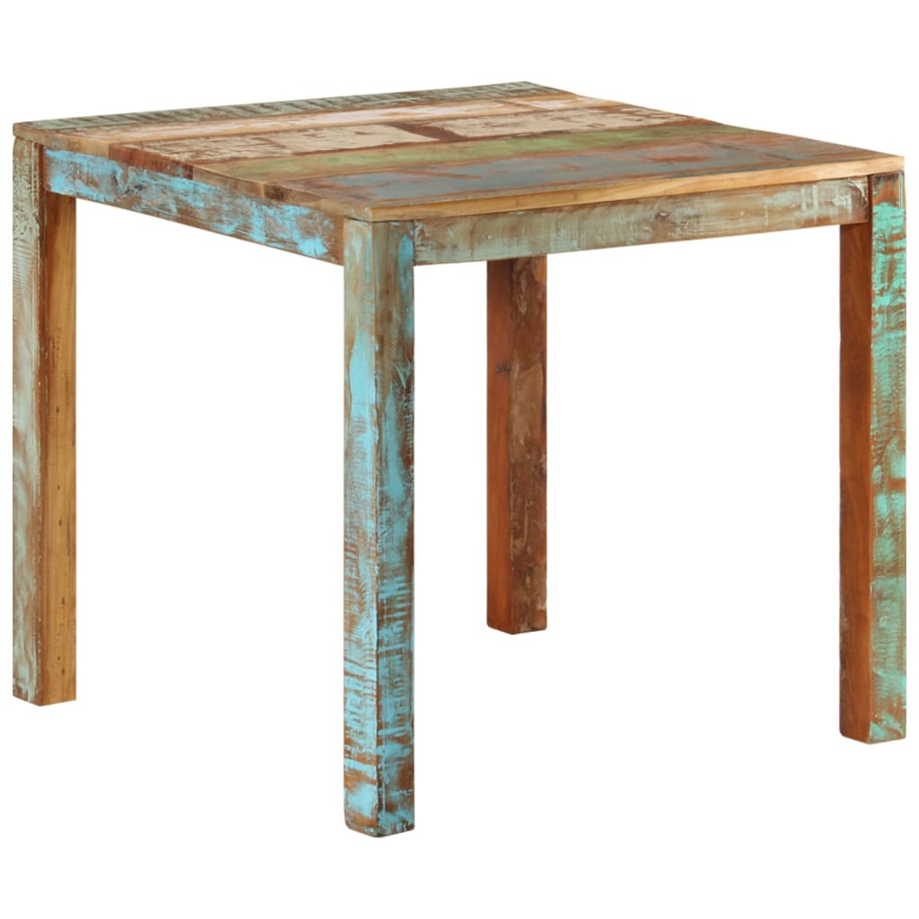 vidaXL Dining Table 82x80x76 cm Solid Mango Wood