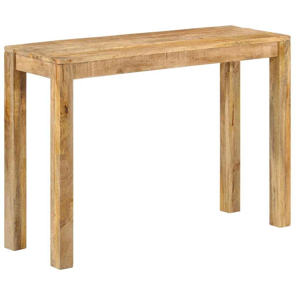 vidaXL Wandtafel 110x35x76 cm ruw mangohout