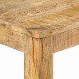 vidaXL Wandtafel 110x35x76 cm ruw mangohout