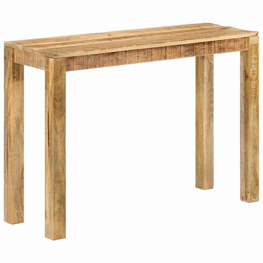 vidaXL Wandtafel 110x35x76 cm ruw mangohout