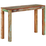 vidaXL Wandtafel 110x35x76 cm ruw mangohout