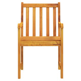 vidaXL Garden Dining Set 3 pcs Brown Solid Acacia Wood