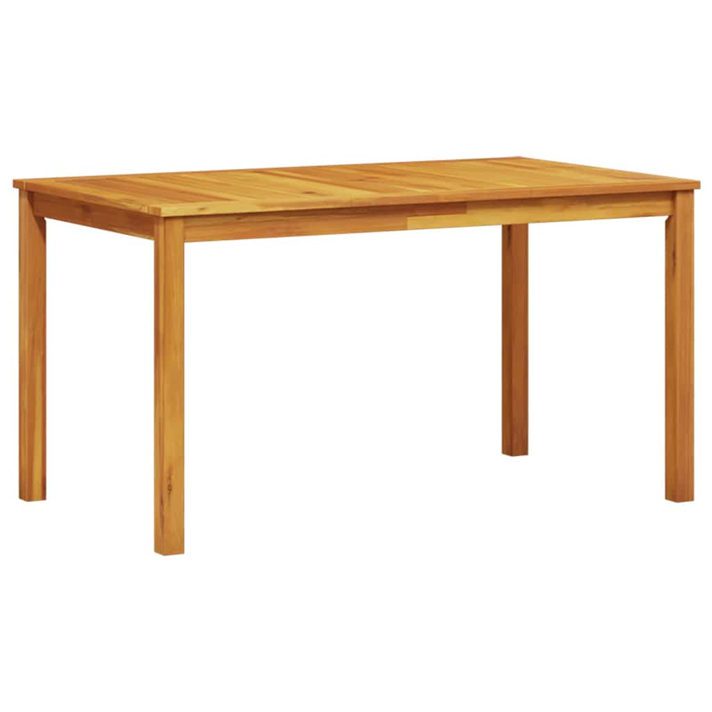 vidaXL Tuin Eettafel Set 5 pcs Bruin Massief Acacia Hout