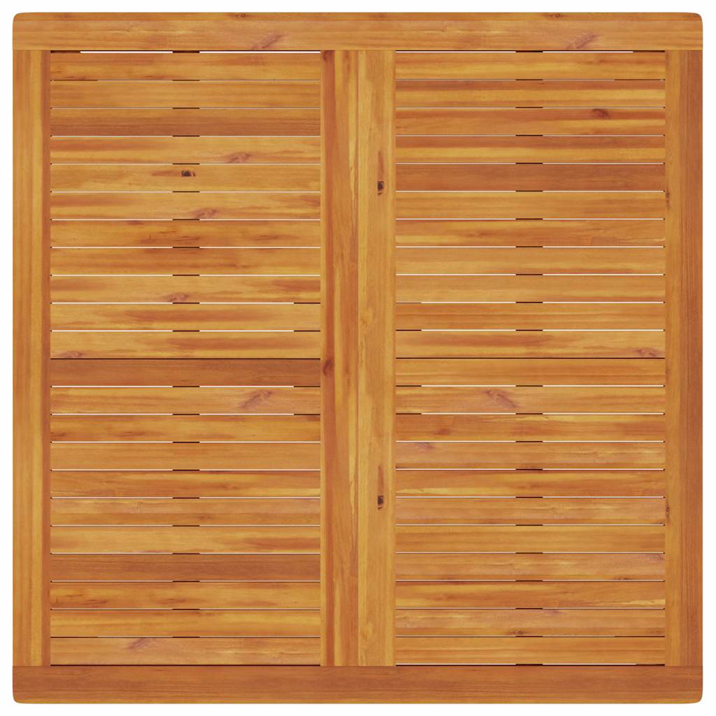 vidaXL Garden Dining Table Set 3 pcs Brown Solid Acacia Wood