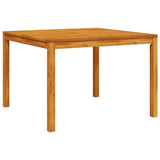 vidaXL Garden Dining Table Set 3 pcs Brown Solid Acacia Wood