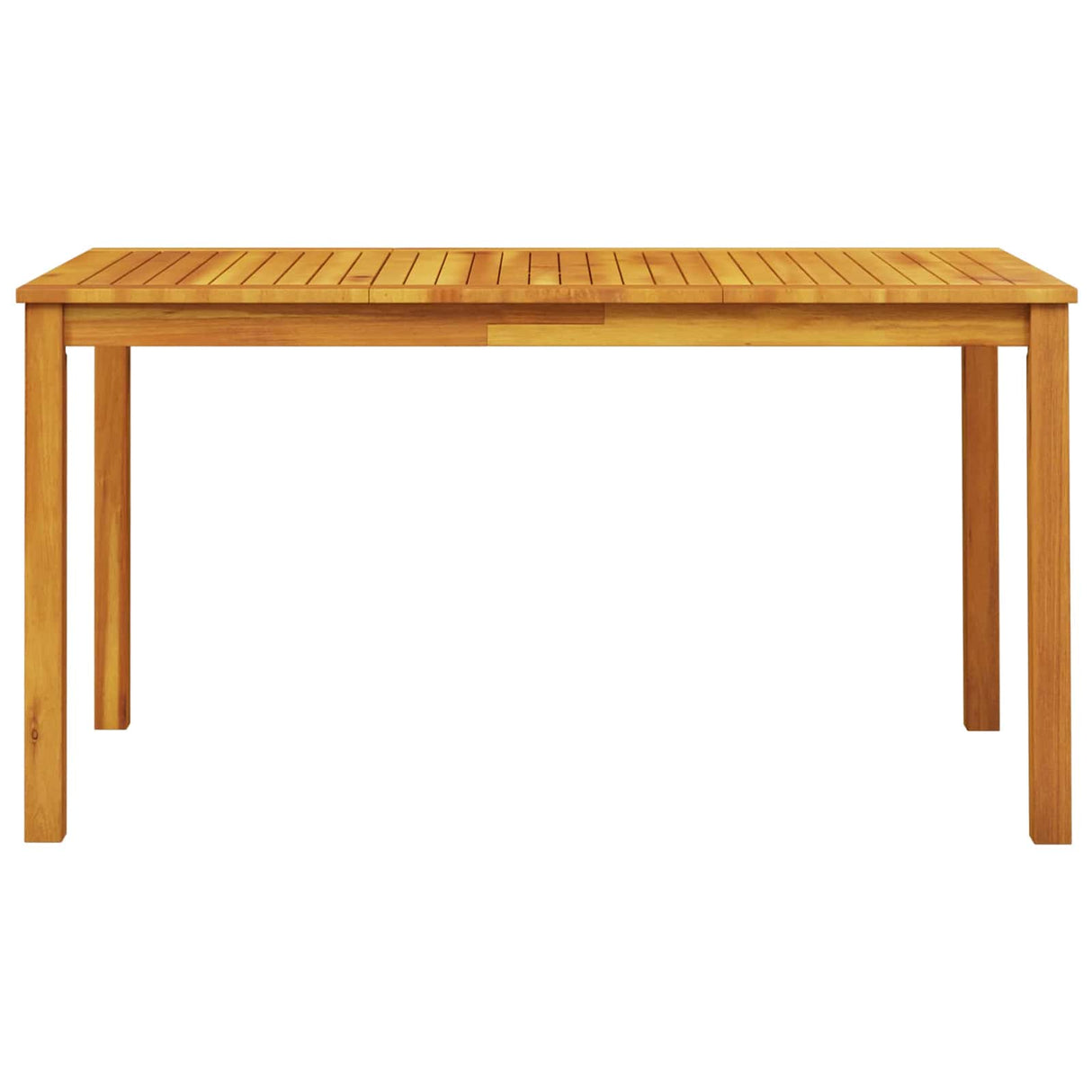vidaXL Tuin Eettafel Set 5 pcs Bruin Massief Acacia Hout