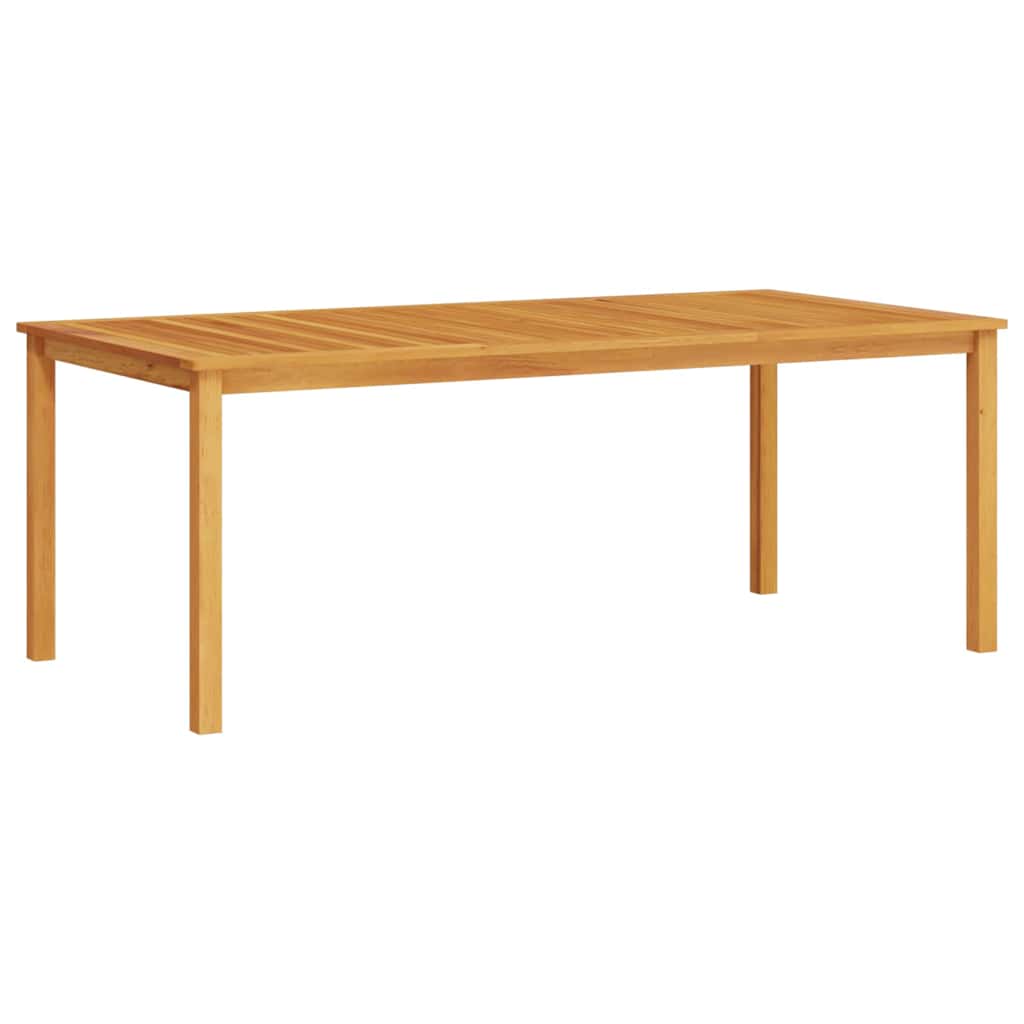 vidaXL Tuin Eettafel Set 7 pcs Bruin Massief Acacia Hout