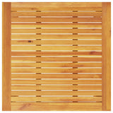 vidaXL Tuin Eettafel Set 3 pcs Bruin Massief Acacia Hout