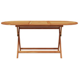 vidaXL Tuin Eettafel Set 5 pcs Zwart Massief Acacia Hout