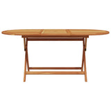 vidaXL Garden Dining Set 5 pcs Cream White Solid Acacia Wood