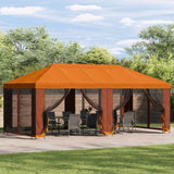 vidaXL Tuinpaviljoen 6 x 3 m Beige Polyester en Staal 190