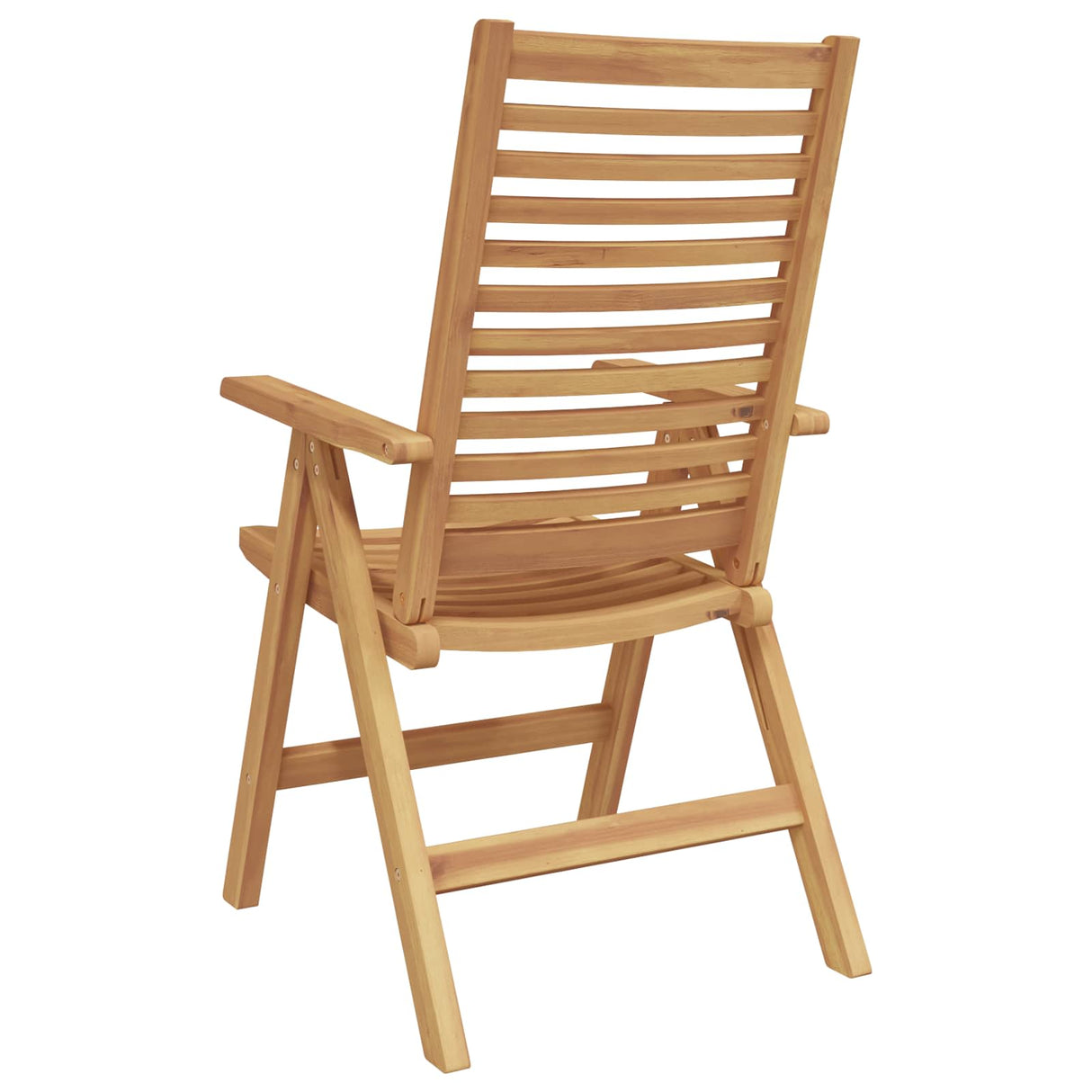 vidaXL Tuinstoel 4 pcs Bruin 52 x 64.5 x 108 cm Massief teakhout