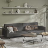 vidaXL 2-Seater Sofa Bed Velvet Blue