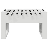 vidaXL Foosball Table White 146.5 x 74 x 85 cm Engineered Wood