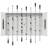 vidaXL Foosball Table White 146.5 x 74 x 85 cm Engineered Wood