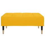 vidaXL Voetenbank 78x56x32 cm fluweel lichtgroen