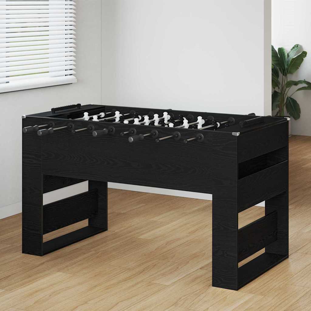 vidaXL Foosball Table White 146.5 x 74 x 85 cm Engineered Wood