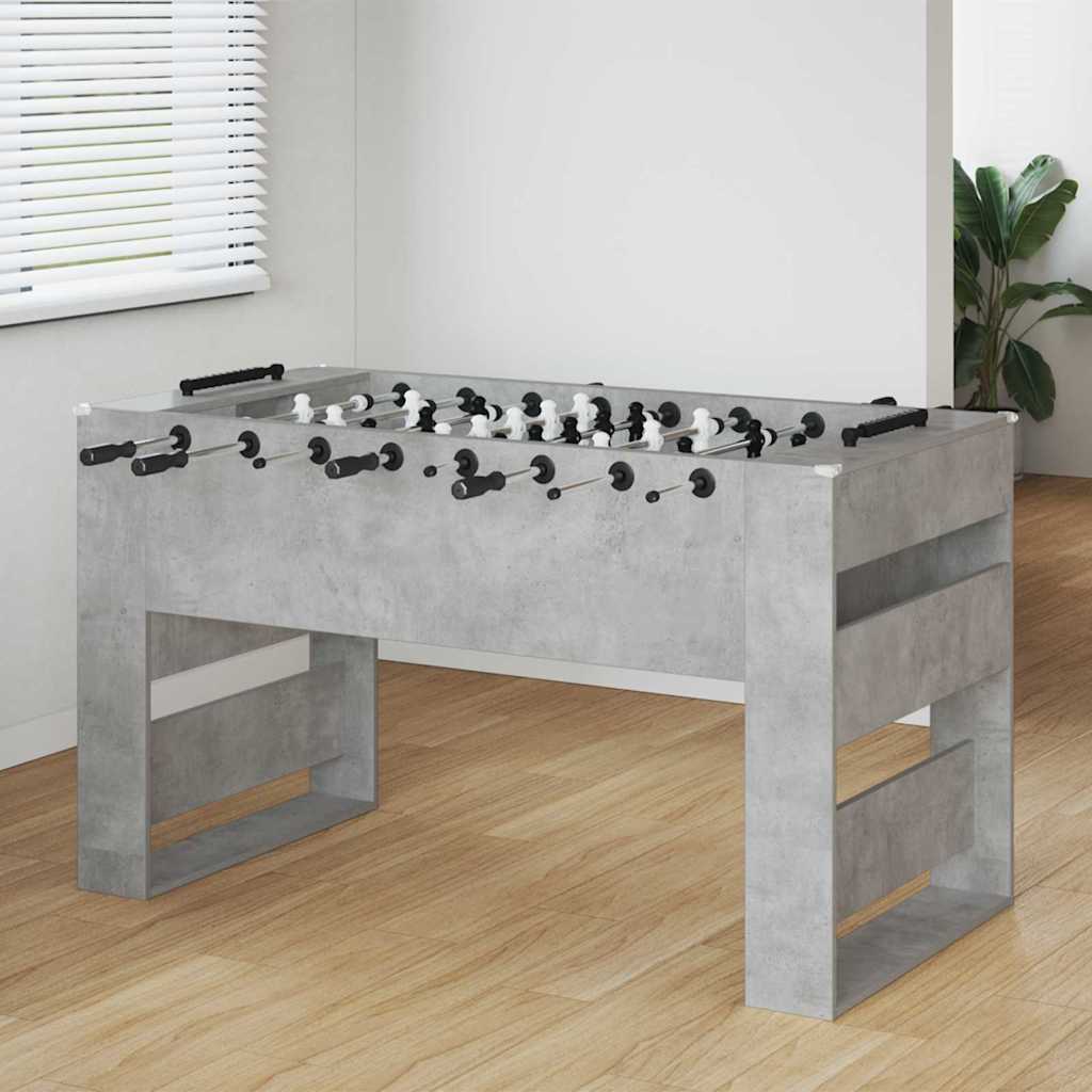 vidaXL Foosball Table White 146.5 x 74 x 85 cm Engineered Wood