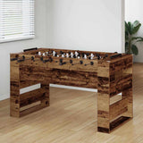 vidaXL Foosball Table White 146.5 x 74 x 85 cm Engineered Wood