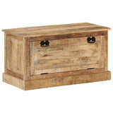 vidaXL Shoe Storage Bench Solid Reclaimed Wood