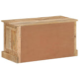 vidaXL Shoe Storage Bench Solid Reclaimed Wood