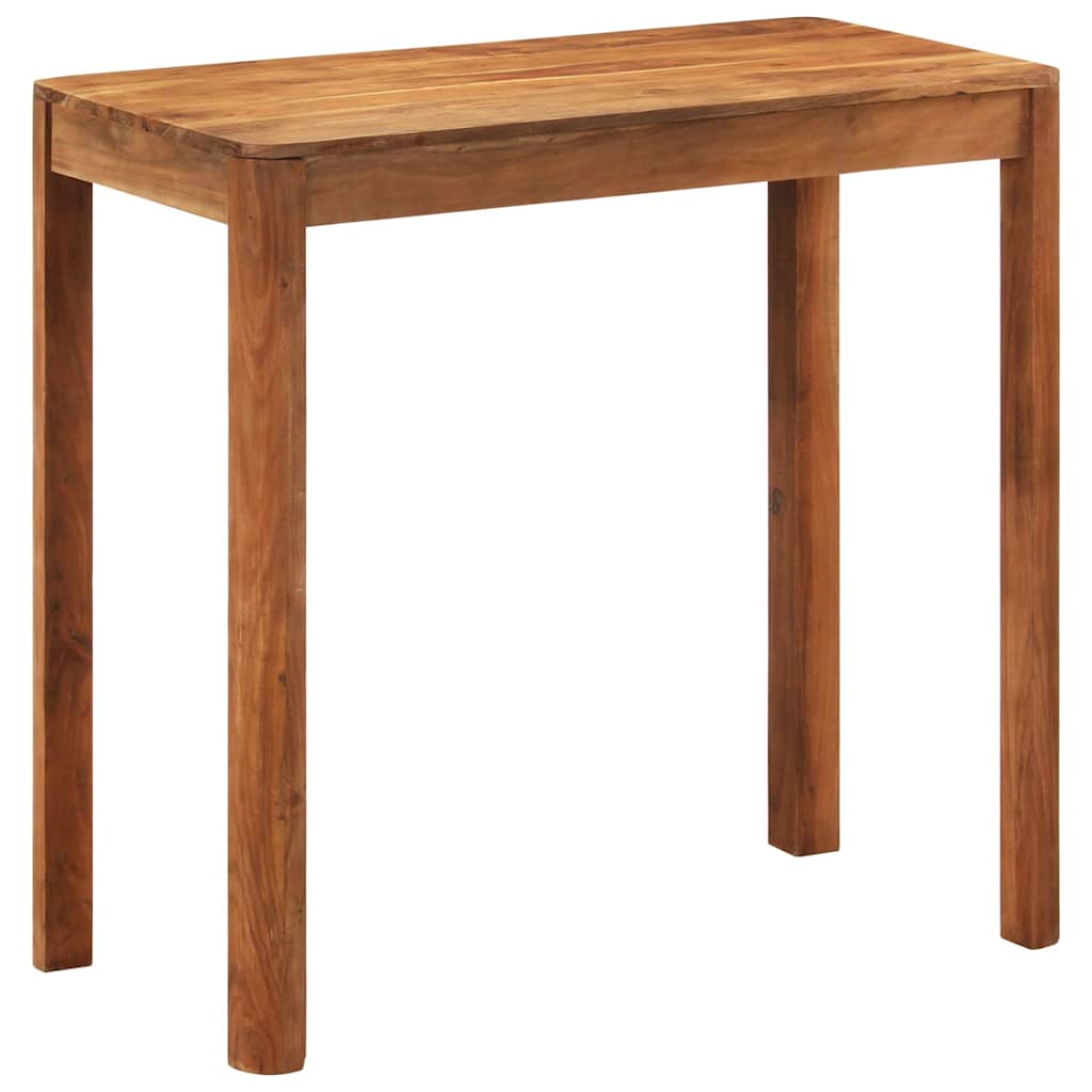 vidaXL Bartafel 110x55x106 cm massief acaciahout met honingafwerking