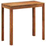vidaXL Bartafel 110x55x106 cm massief acaciahout met honingafwerking