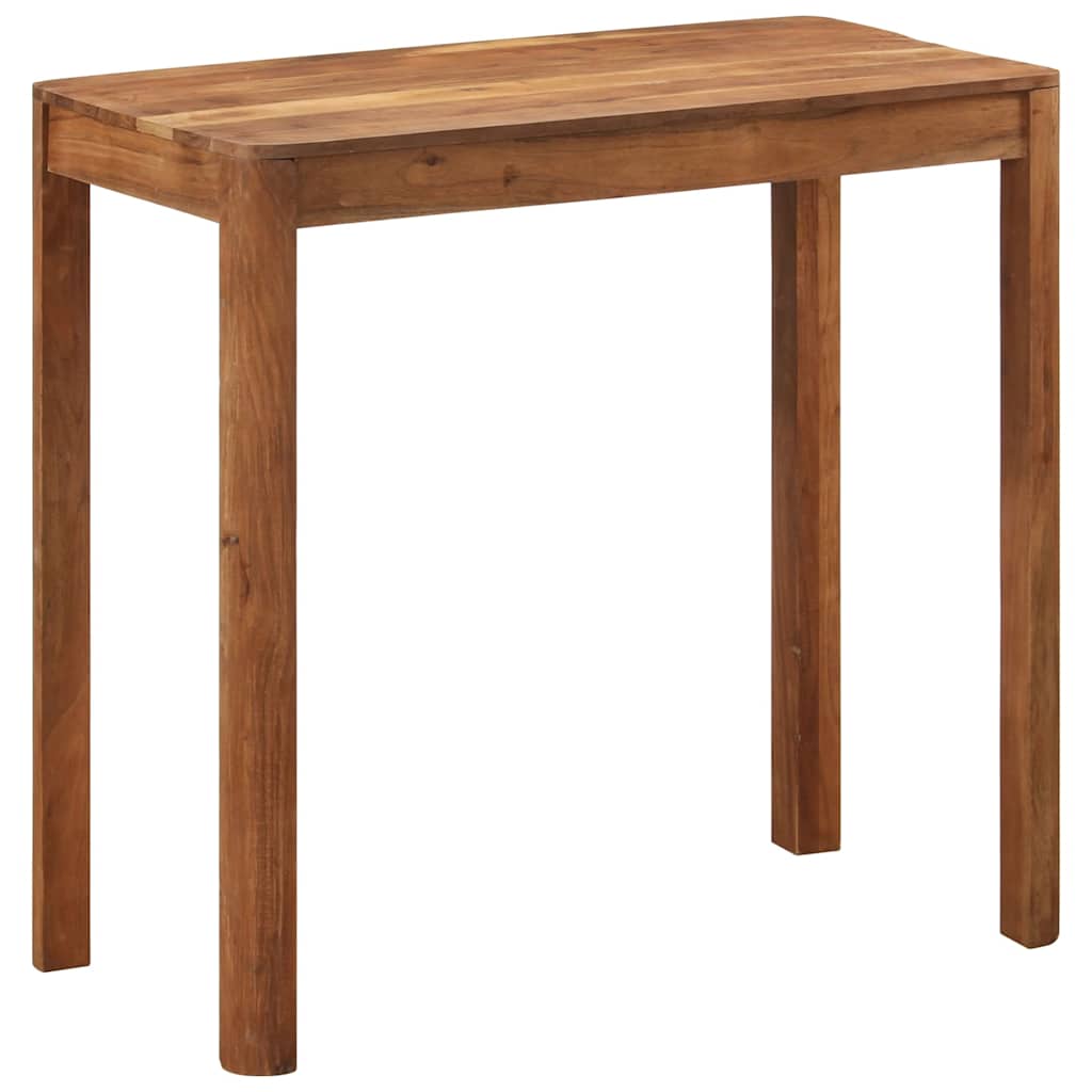 vidaXL Bartafel 110x55x106 cm massief acaciahout met honingafwerking