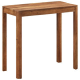 vidaXL Bartafel 110x55x106 cm massief acaciahout met honingafwerking