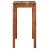 vidaXL Bartafel 110x55x106 cm massief acaciahout met honingafwerking