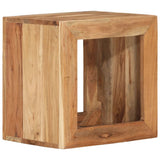 vidaXL Kruk 40x30x40 cm massief gerecycled hout
