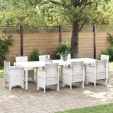 vidaXL Tuin Tafel Antraciet 250 x 100 x 73 cm poly rattan