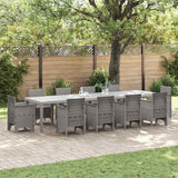 vidaXL Tuin Tafel Antraciet 250 x 100 x 73 cm poly rattan
