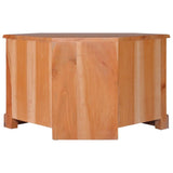 vidaXL Tv-hoekmeubel 80x40x49 cm massief mahoniehout lichtzwart